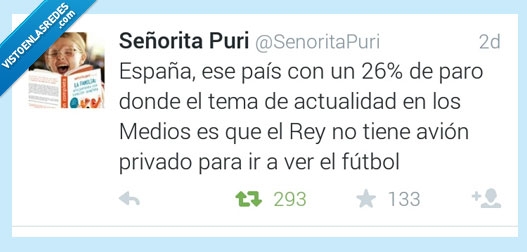 españa,pais,paro,actualidad,medios,rey,avion,privado