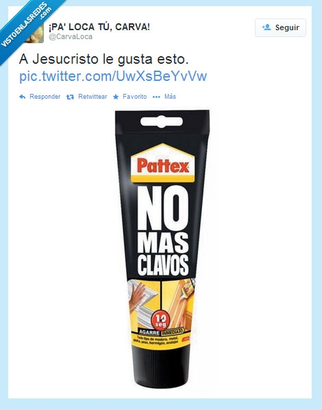 no mas clavos,cruz,pegamento,clavos,no,gustar,Jesucristo