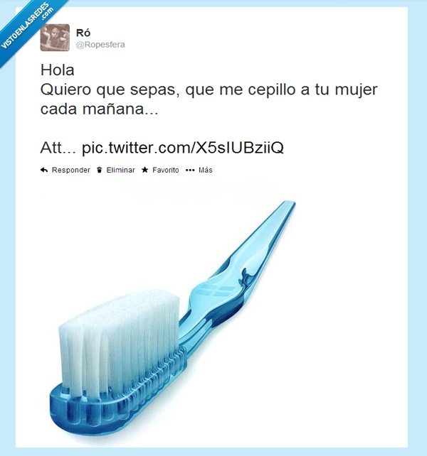 twitter,cepillo,Mujer