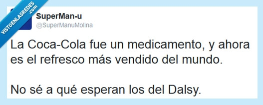 coca cola,dalsy,medicamento,refresco