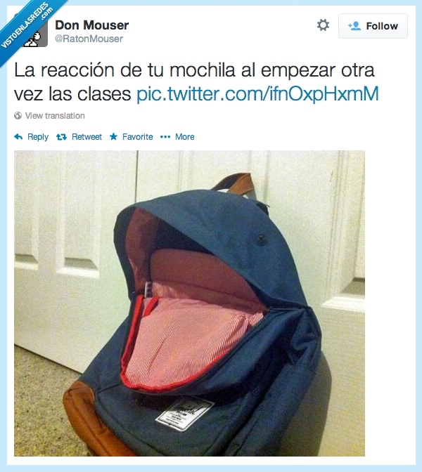 mochila,cara,sorpresa,empezar,clase,boca,ballena,delfin