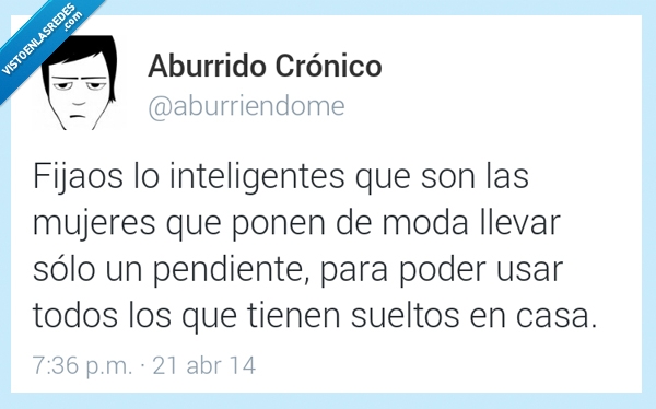 pendiente,mujer,solo,uno,perder,moda,encontrar,suelto