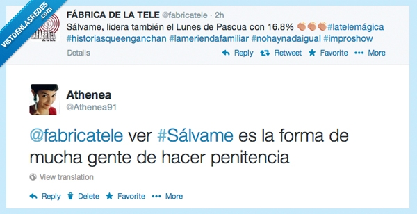 Sálvame,basura,penitencia,audiencia