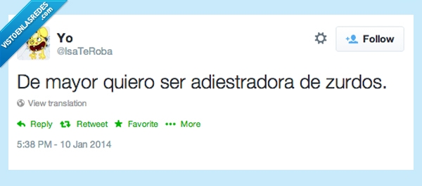 twitter,trabajo,adiestradora,zurdos