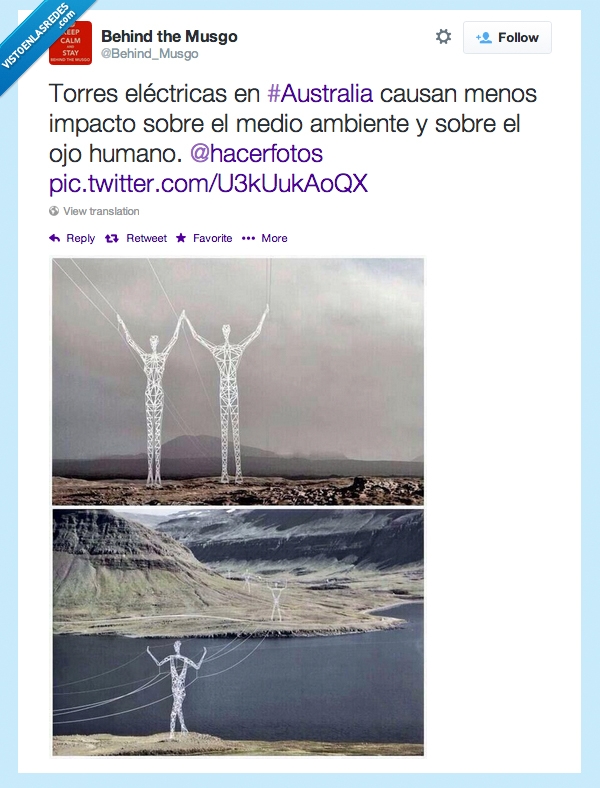 torres electricas,humanos,iniciativa,impacto