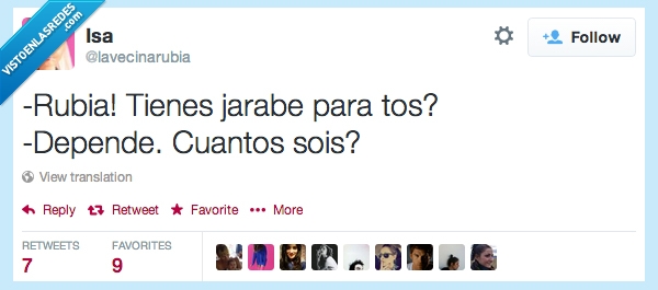 humor absurdo,farmacia,jarabe,tos,todos,rubias