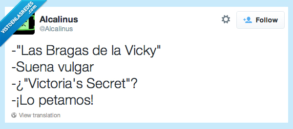 suena,vulgar,sonar,secret,bragas,vicky,victoria's secret