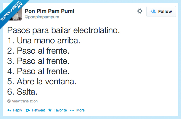 ventana,abrir,caminar,frente,paso,arriba,mano,bailar,reggaeton,electrolatino,saltar