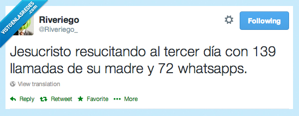 madre,whatsapp,llamada,dia,tercer,resucitar,resucitando,jesucristo