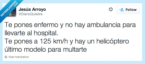 enfermo,ambulancia,llevar,hospital,velocidad,helicoptero,ultimo,modelo,multar