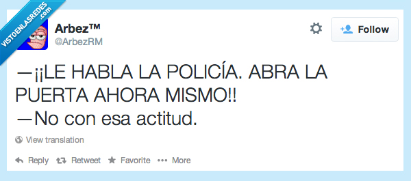 policia,abra,abrir,puerta,actitud,orden,romper,educacion
