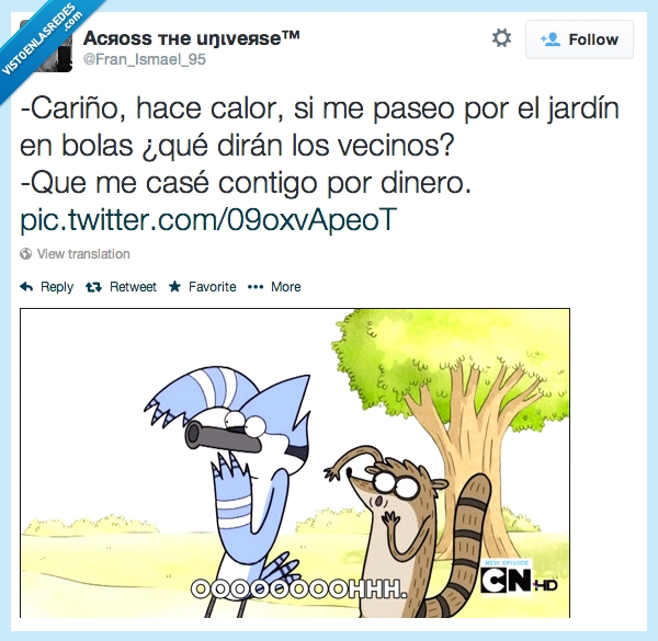 pequeña,dirian vecinos,jardin,mujer,Marido,calor,bolas,dinero