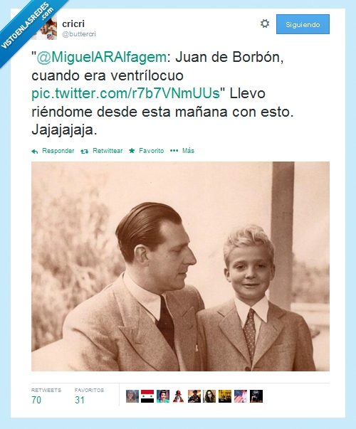 ventrilocuo,Juan de Borbón,Juan Carlos I,rey,muñeco,niño,pequeño,rubio
