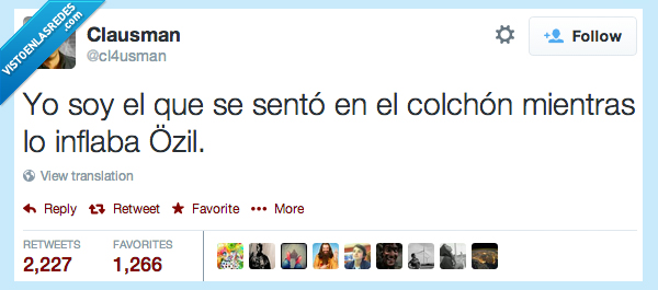 colchon,ozil,sentar,encima,ojos,sacar,salidos,aire