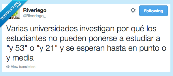 y media,en punto,estudiar,poner,estudiante,investiga,universidad