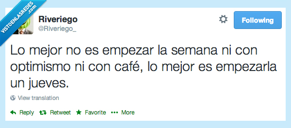 mejor,empezar,semana,optimismo,lunes,cafe,jueves