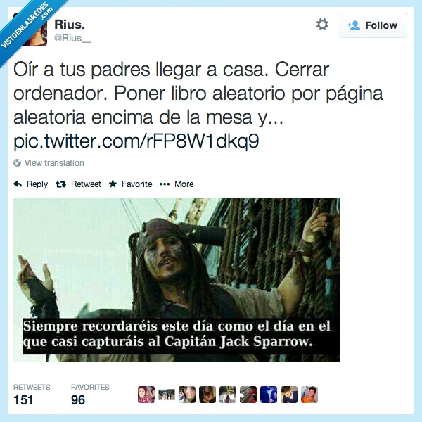 casi,padres,típico,recordareis,pillar,deberes,estudiar,jack sparrow,casi capturais,piratas del caribe