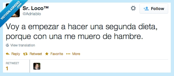 hambre,comer,dieta,segunda,comida,empezar,gym,gimnasio,adriablo,señor loco