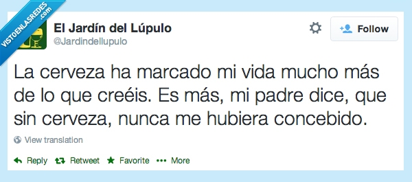 cerveza,twitter,marcar,vida,concebir,causa,razón