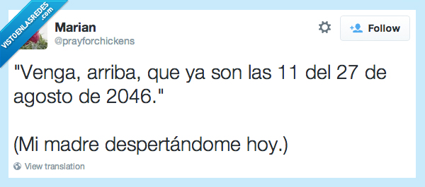 arriba,madre,despertar,hora,agosto,año,2046