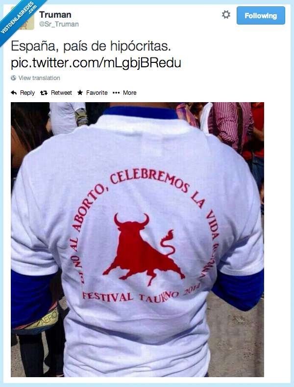 festival,taurino,aborto,vida,toros,logica