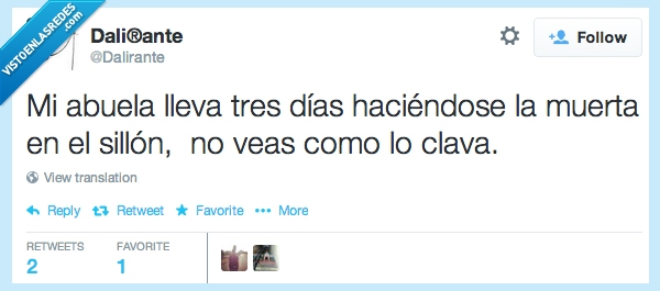 actriz,sillón,muerta,abuela,dalirante