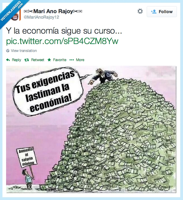 Humor,Economía,Banca,Salario,billetes,dinero,pobre,subir,minimo