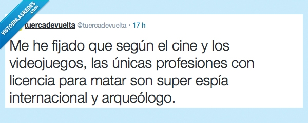 nathan drake,lara croft,espía,arqueólogos,james bond,007,lincencia,matar,indiana jones