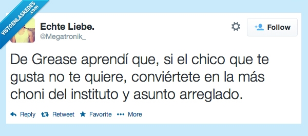 conviertete,cambiar,novio,mensaje,choni,Grease