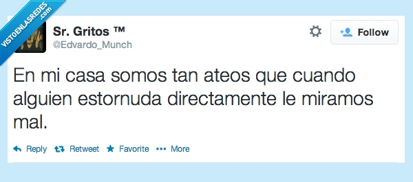 jesus,estornudar,cosas de casa,ateos