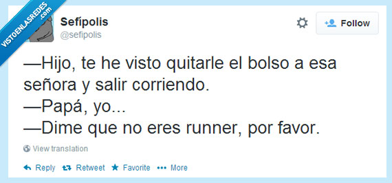 robar,bolso,hijo,señora,correr,runner,papa,padre