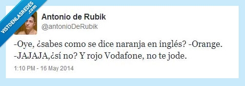 orange,rojo,naranja,vodafone,colores,compañias telefonicas,ingles,saber,decir