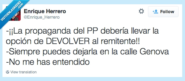 spam,pp,propaganda,elecciones,devolver,remitente,calle,genova