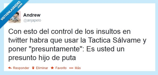 se les va la pinza a los politicos,presuntamente,táctica,salvame,libertad de expresión,twitter,insultos