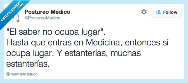 saber,ocupa,lugar,medicina,estanterías,muchas,libros