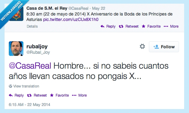 año,principes,boda,aniversario,diez,decimo,x,rajoy,rubalcaba,casa real