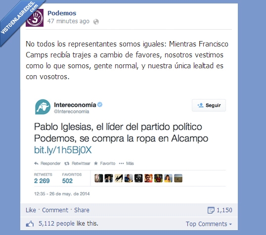 epic win,podemos,intereconomia,pablo iglesias,politica,corrupcion