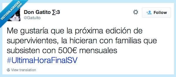 Supervivientes,tele 5,proxima,edicion,euros,suelo,subsisten,subsistir,mensuales