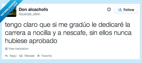 el sino del estudiante,examenes,nocilla,café,nescafé,agobio,agradecimiento