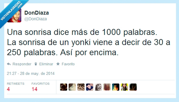 sonrisa,1000,mil,palabras,yonki,diente,encima