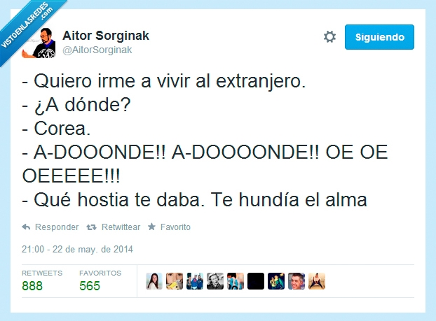 vivir,extranjero,donde,corear,corea