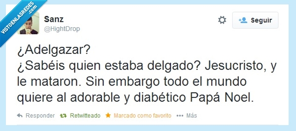 gordos,papa noel,jesucristo,flaco,delgado,adorable