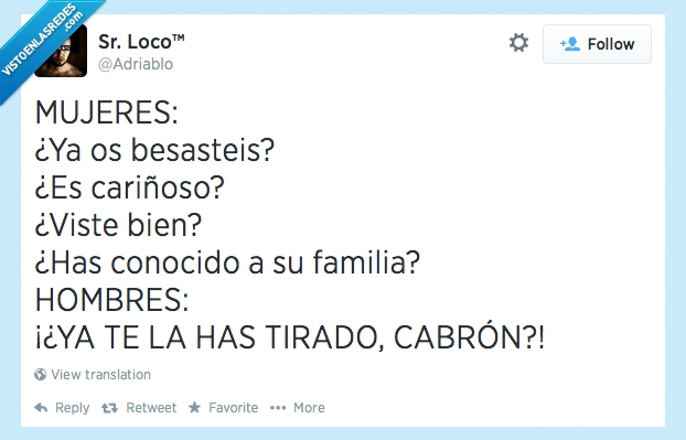 diferencia,chicas,familia,cariñoso,besar,hombres,mujeres,señor loco,tirar,conocido,chicos