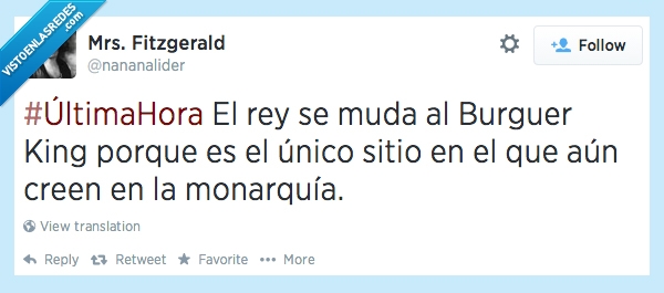 monarquía,burger king,Juan carlos,bye bye mi picolisima dama,abdica,rey,burguer king