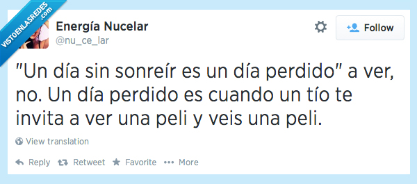 dia,sonreir,perdido,invitar,ver,pelicula,liar