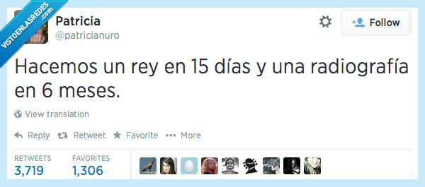 rey,15,dias,felipe,radiografia,meses,seis,rapido,lista de espera