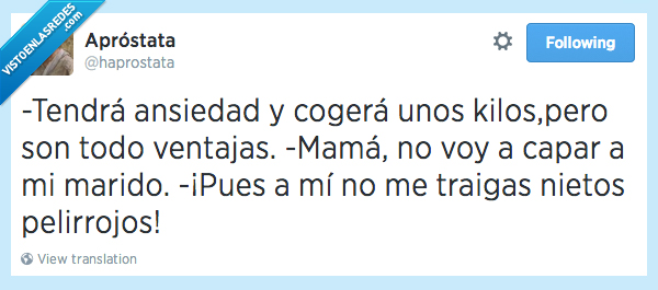 padre,papa,mama,capar,marido,hijo,nieto,pelirrojo