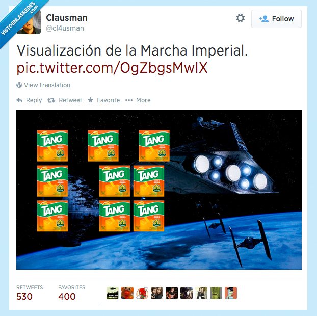 visualizacion,tema,cancion,tang,star wars,marcha imperial