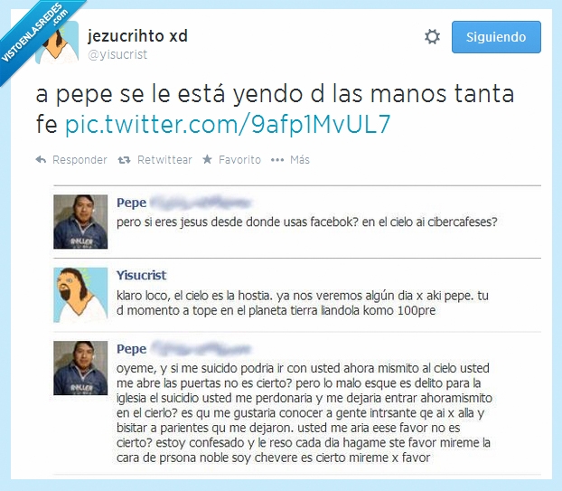 dios,broma,Jesus,retrasado,internet