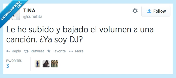 musica,humor,twitter,volumen,canción,subir,bajar